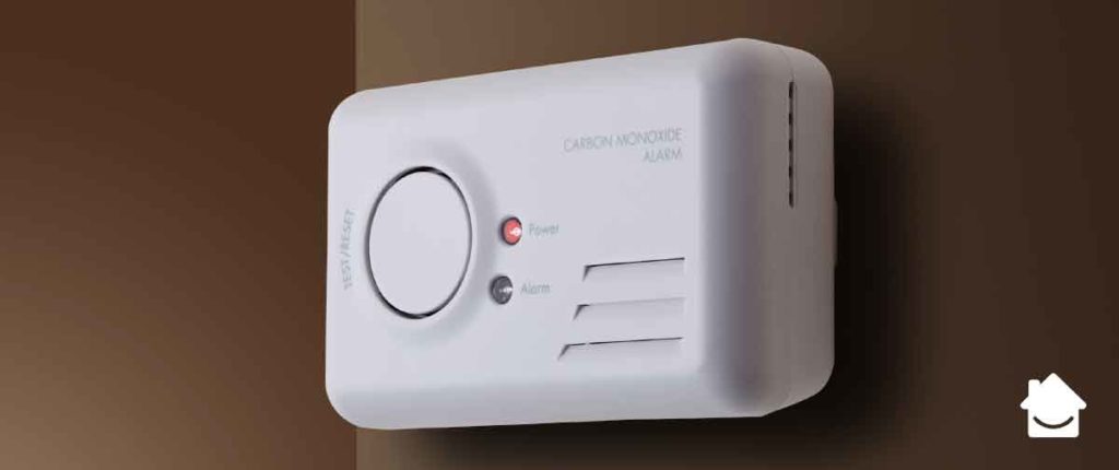 A carbon monoxide alarm